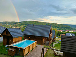 Domki na Kamiennej Laworcie - Domki całoroczne w Bieszczadach